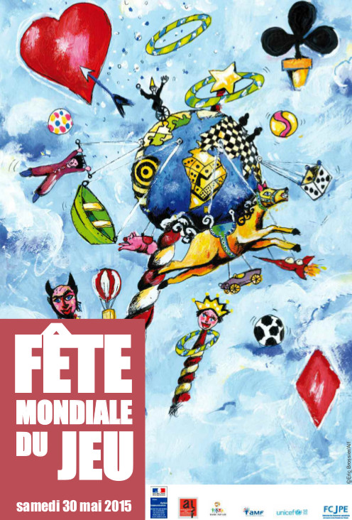 Fte mondiale du jeu 2015 - Affiche
